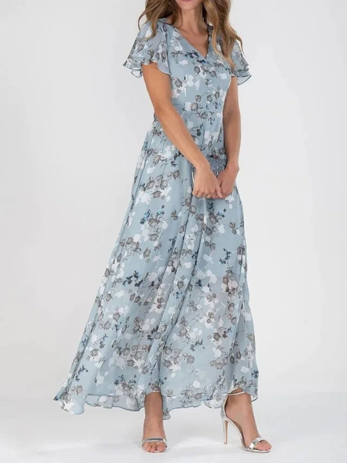 Aurelia | Glamorous Tummy Covering Maxi Dress