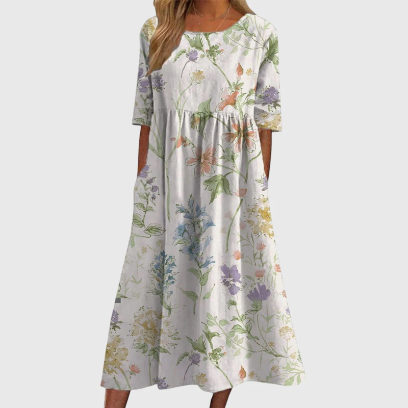 Djala | Flattering Midi Dress