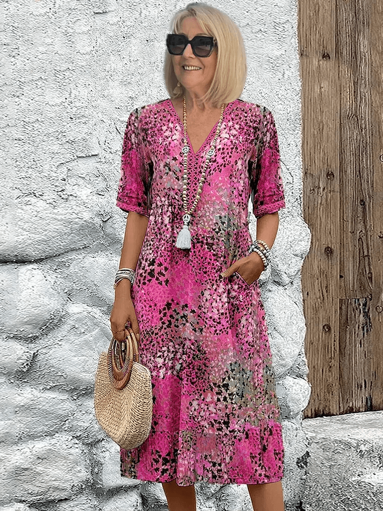 Skyler | Ocean Breeze Summer Midi Dress