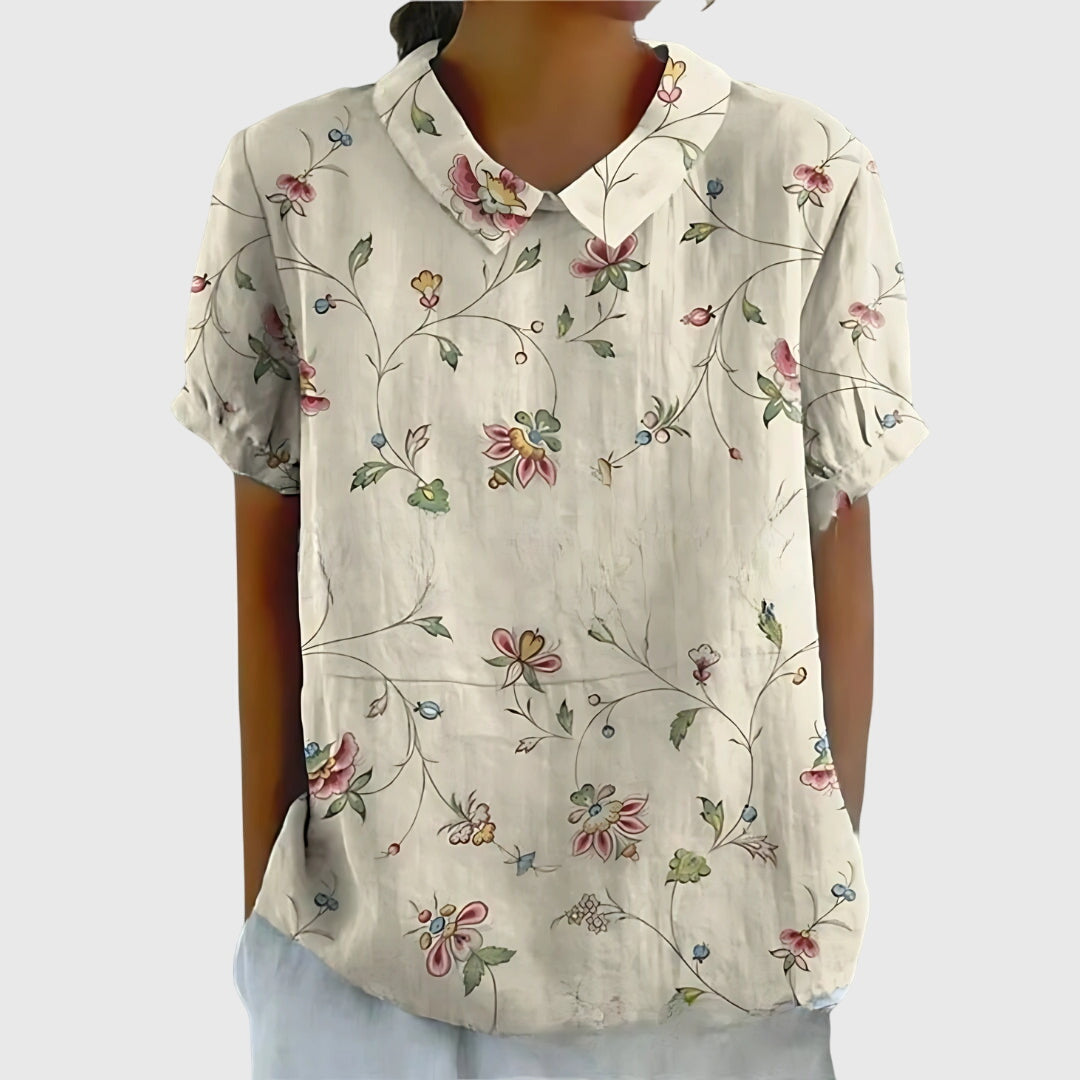 Jenna™ | Blommig Blus