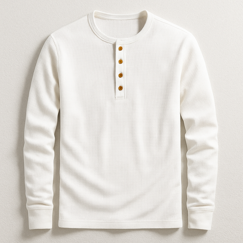 Hudson Henley Långärmad Skjorta
