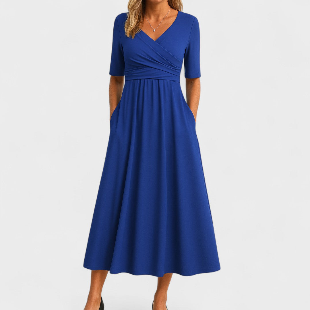 Phoebe | Elegant Midi Klänning