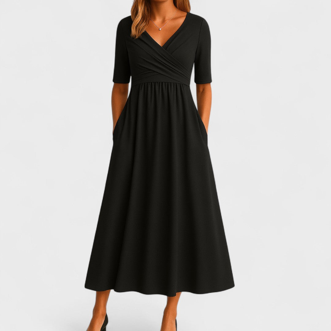 Phoebe | Elegant Midi Klänning