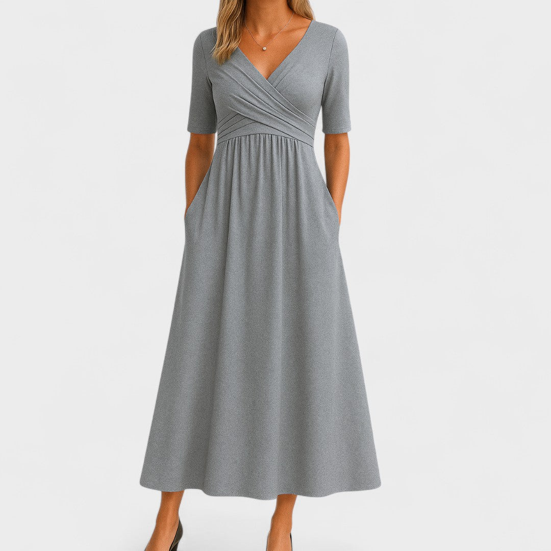 Phoebe | Elegant Midi Klänning