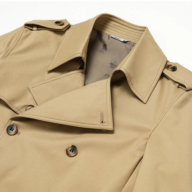 Langston Dubbelknäppt Trench Coat