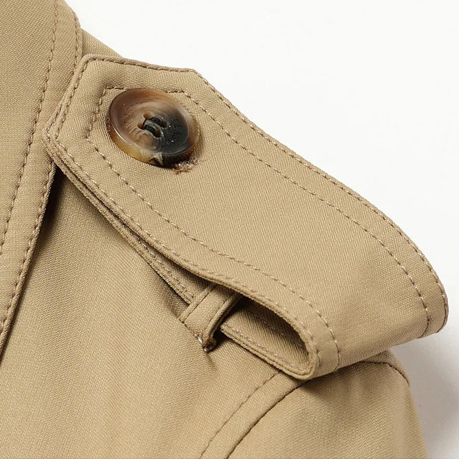 Langston Dubbelknäppt Trench Coat