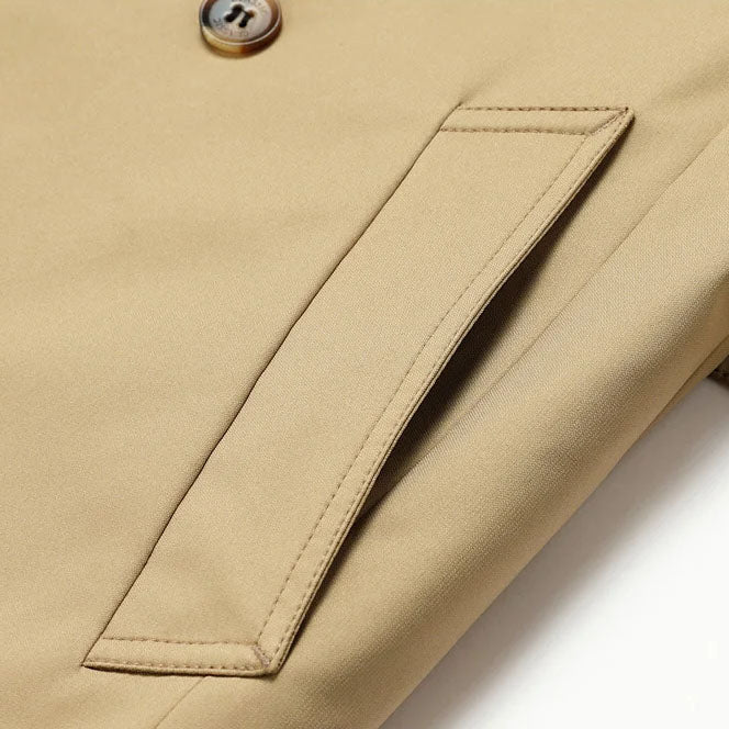 Langston Dubbelknäppt Trench Coat