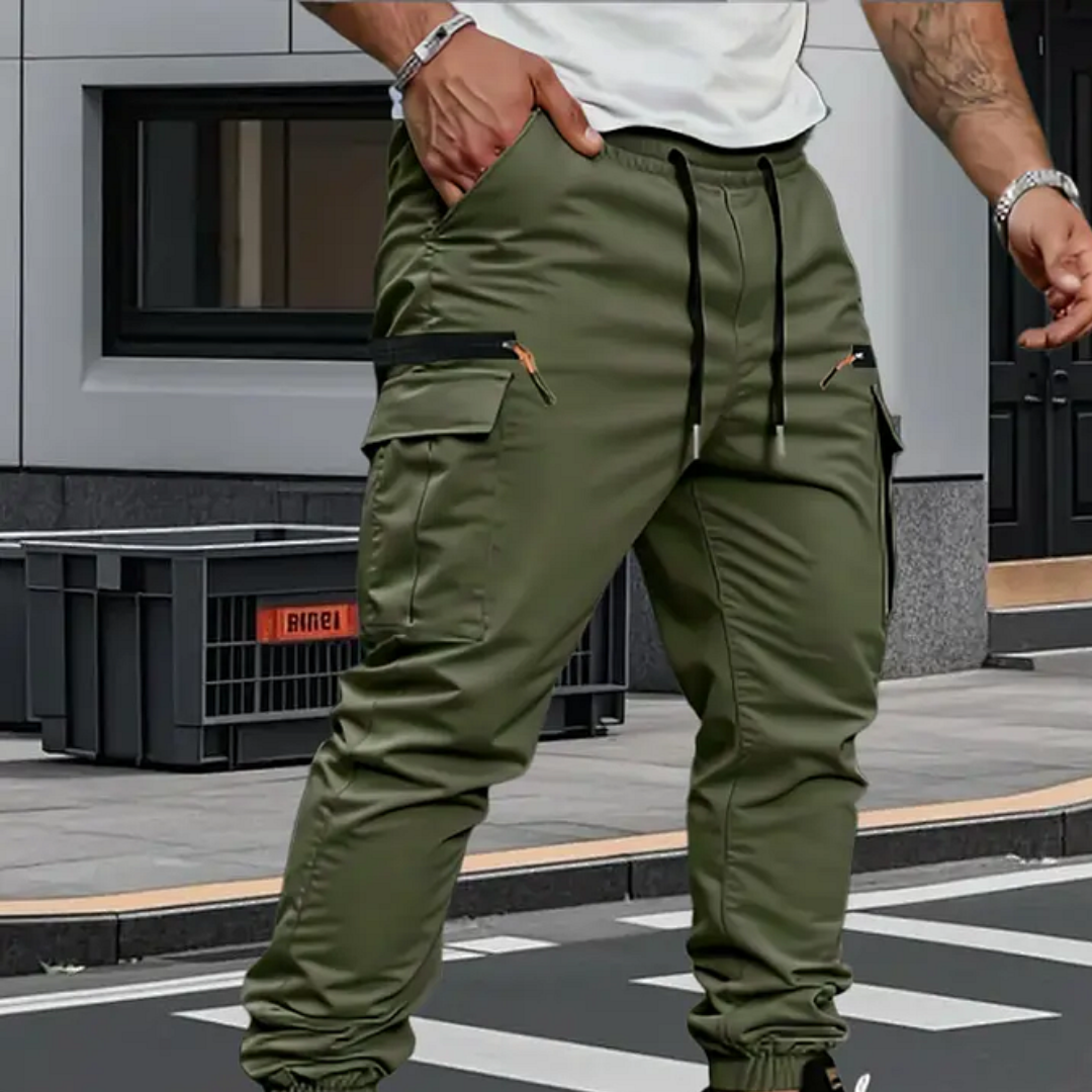 Zalecta | Stretch Cargo Byxor