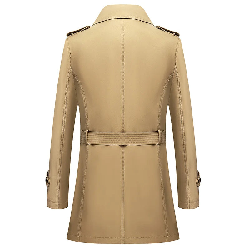 Langston Dubbelknäppt Trench Coat