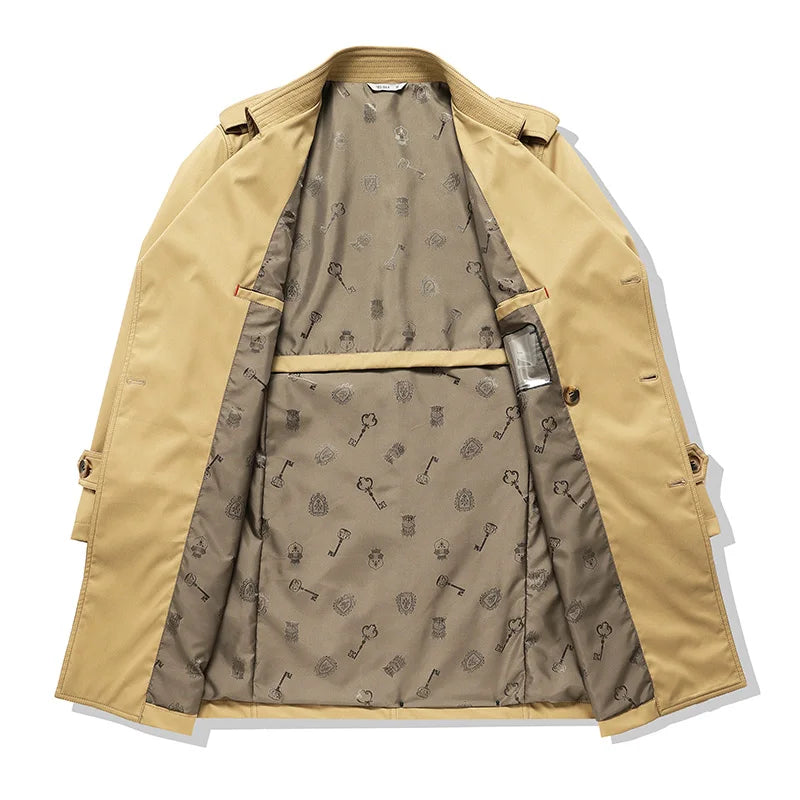 Langston Dubbelknäppt Trench Coat