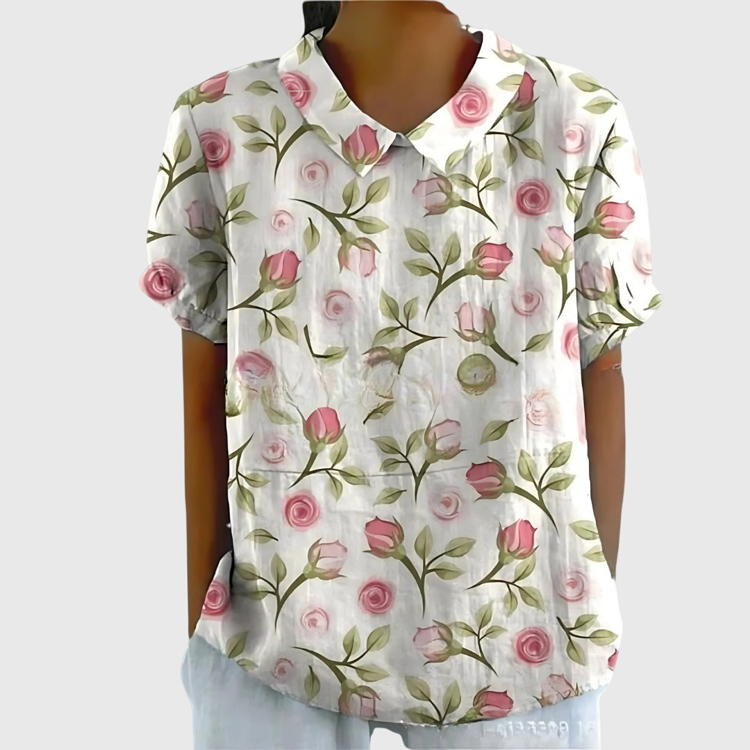 Jenna™ | Blommig Blus