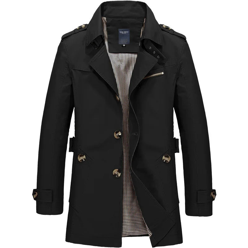 Ashbourne Klassisk Trench Coat
