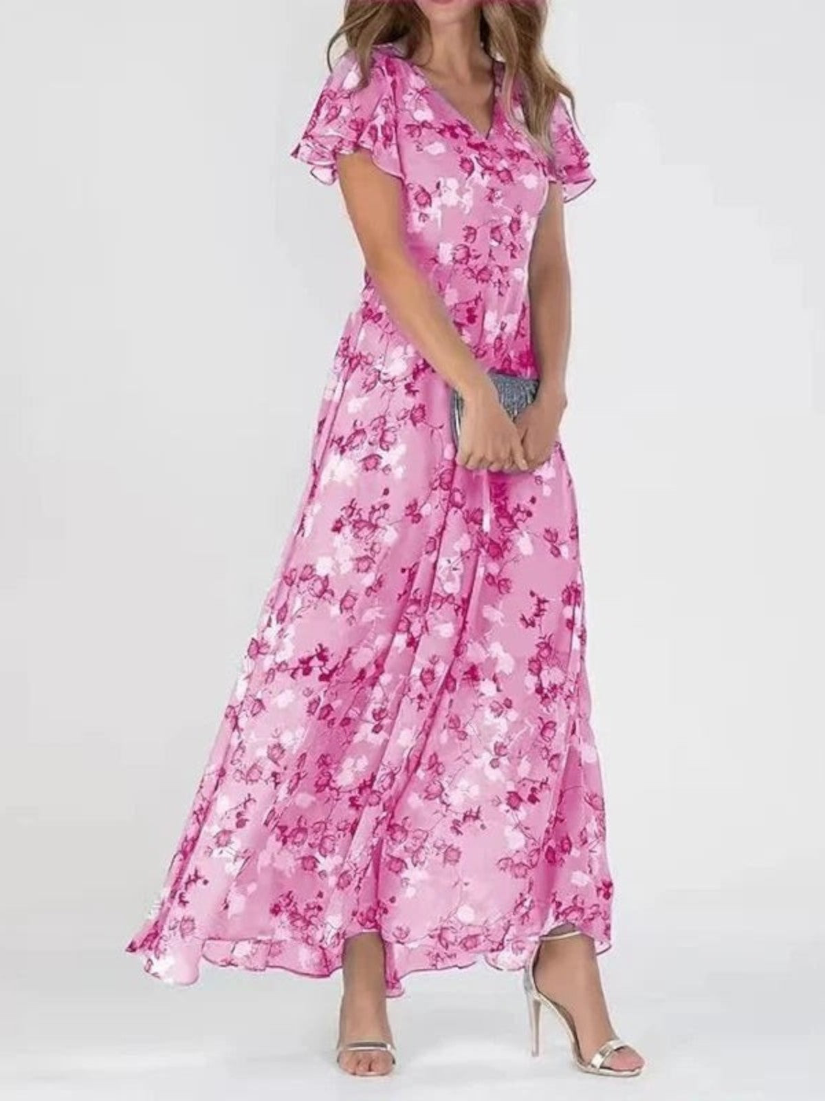 Aurelia | Glamorous Tummy Covering Maxi Dress
