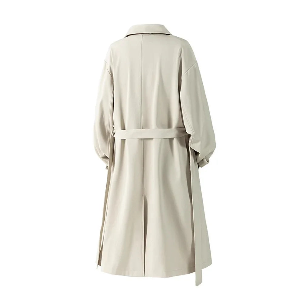 Herrars Vattentät Trench Coat | Vintage Höstmode Nödvändighet