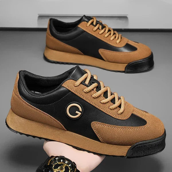 Goldmere Klassiska Läder Sneakers
