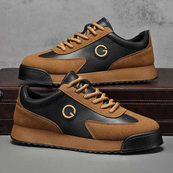 Goldmere Klassiska Läder Sneakers