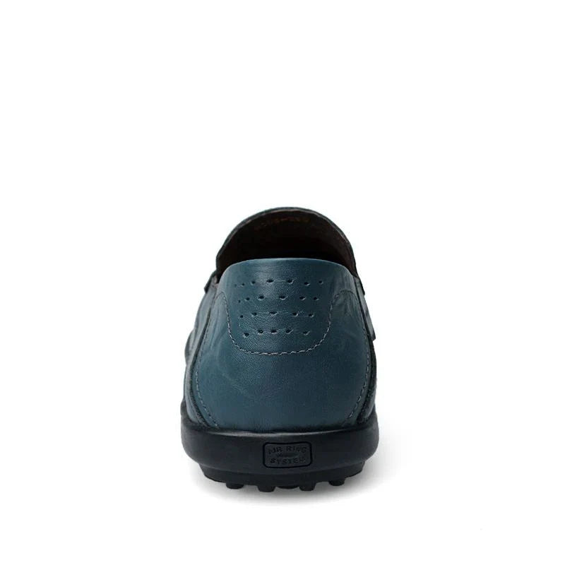 Aurelio Italienska 100% Äkta Läder Loafers