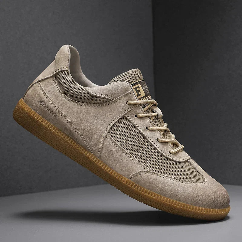 Calvino Italiensk Äkta Läder Sneaker