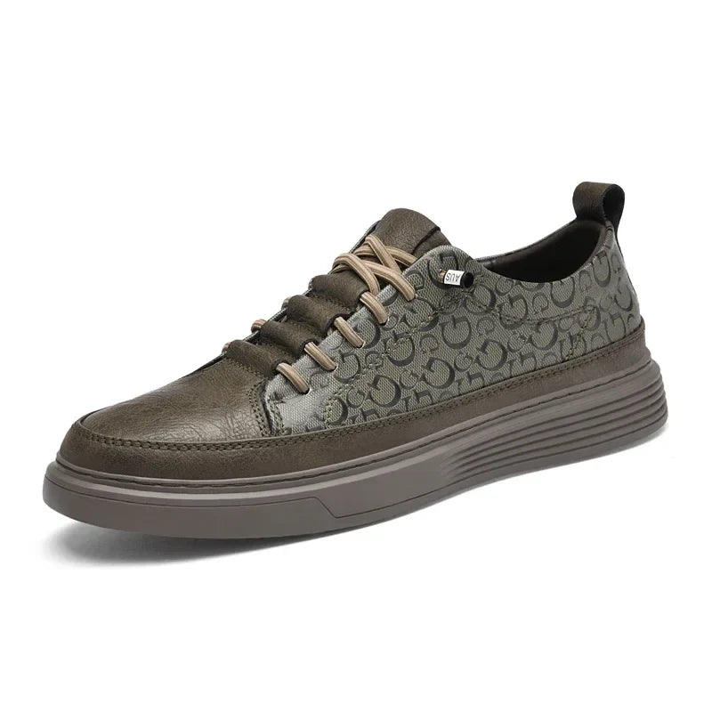 Giuliano Italienska Läder Sneakers