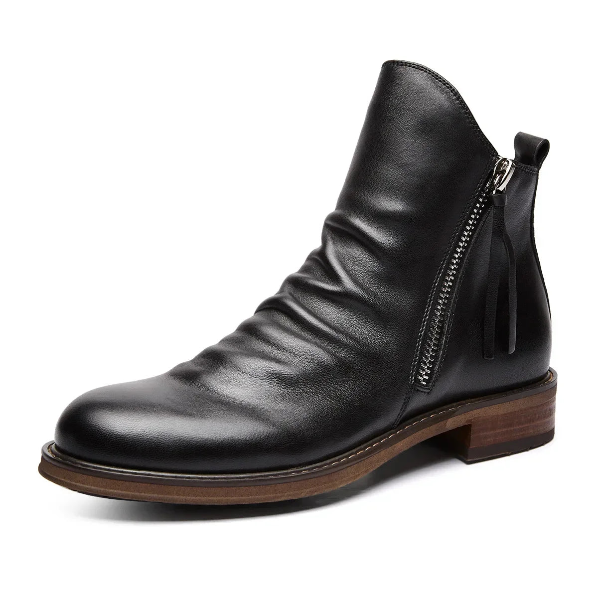 Grant Hale Läder Chelsea Boots