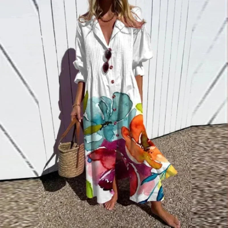 Rimmey | Beachcomber Boho Midi Dress