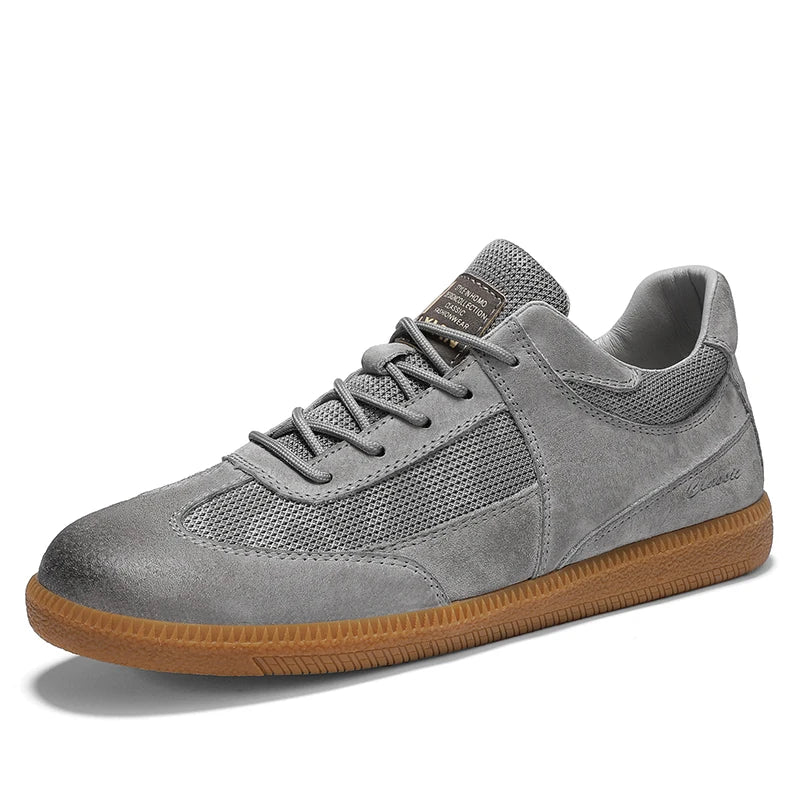 Calvino Italiensk Äkta Läder Sneaker