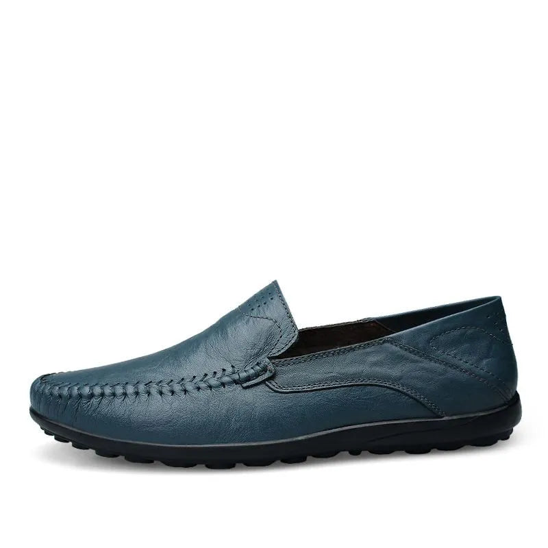 Aurelio Italienska 100% Äkta Läder Loafers