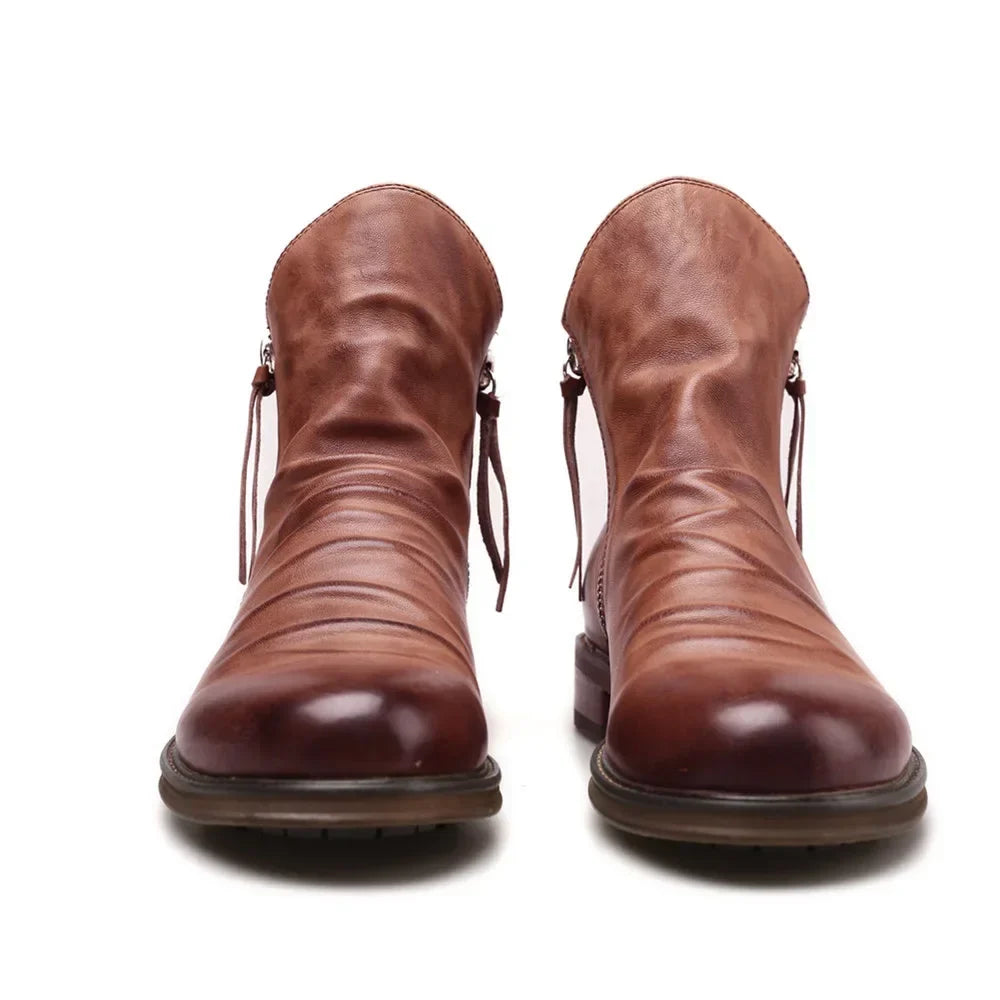 Grant Hale Läder Chelsea Boots