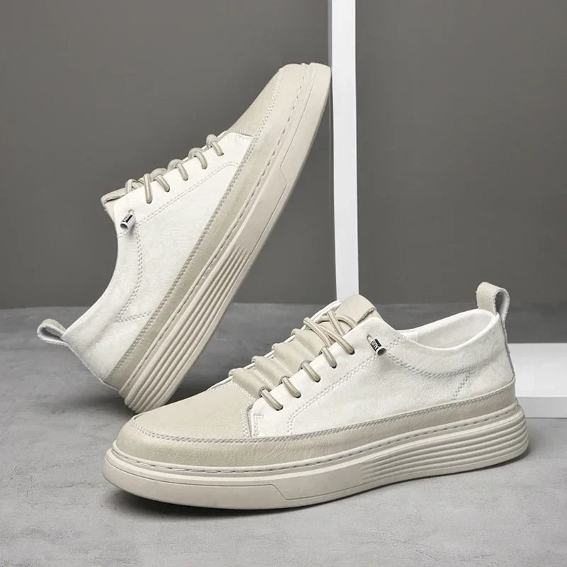 Giuliano Italienska Läder Sneakers