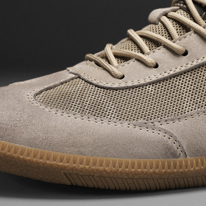 Calvino Italiensk Äkta Läder Sneaker
