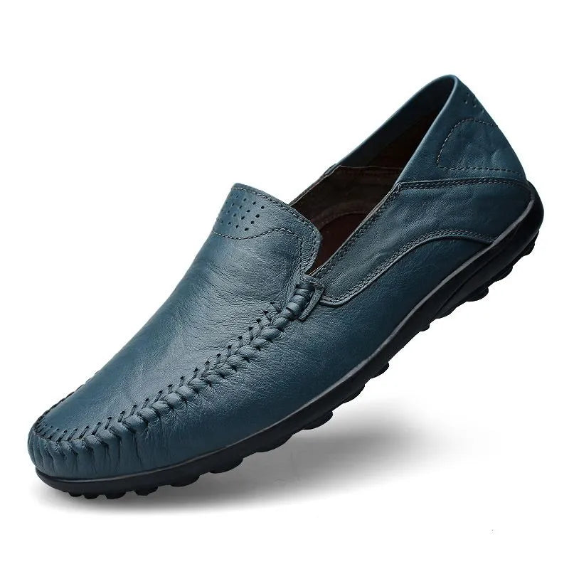 Aurelio Italienska 100% Äkta Läder Loafers