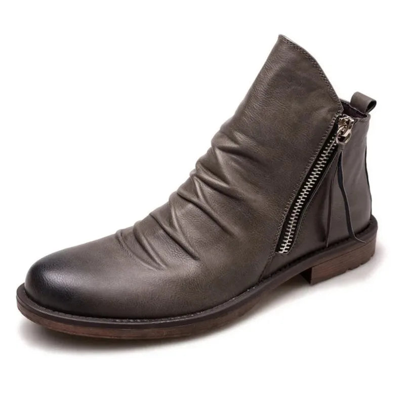 Grant Hale Läder Chelsea Boots