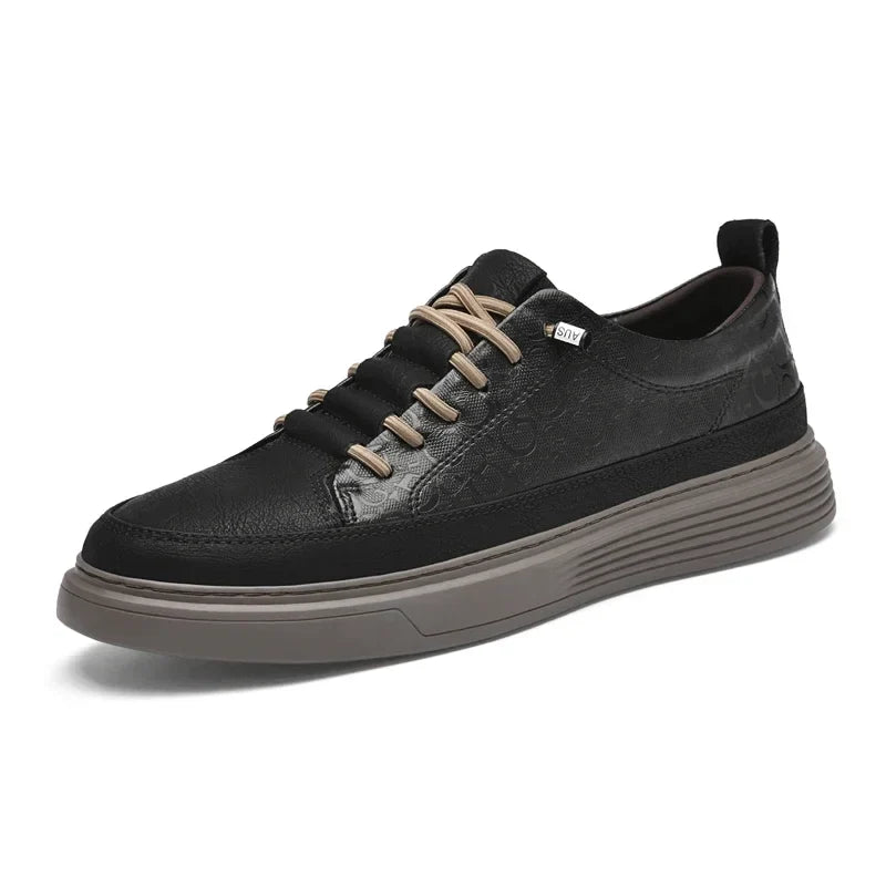 Giuliano Italienska Läder Sneakers