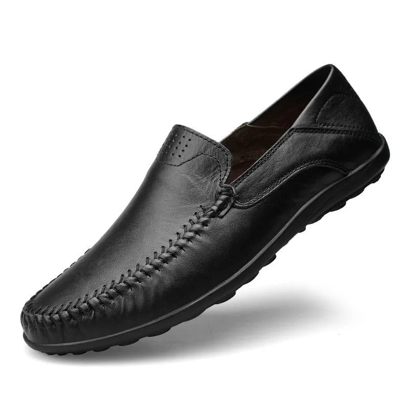 Aurelio Italienska 100% Äkta Läder Loafers
