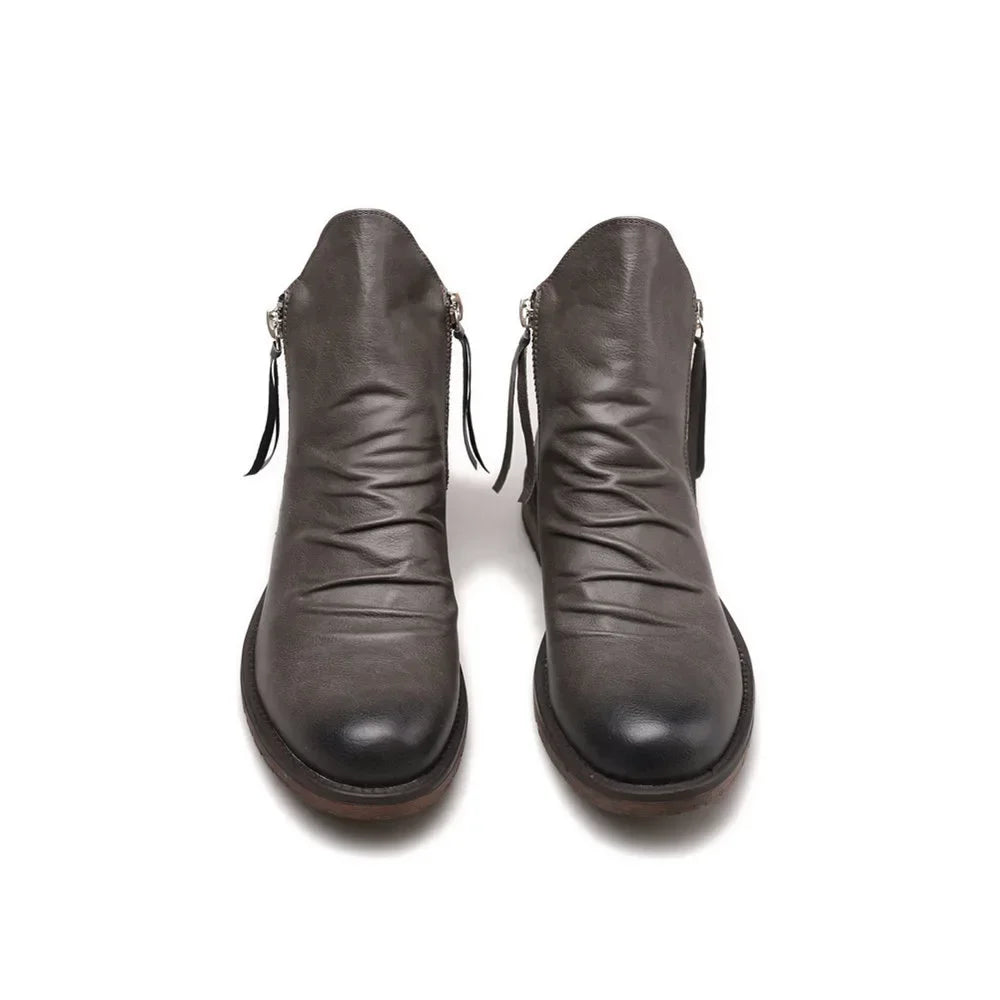 Grant Hale Läder Chelsea Boots