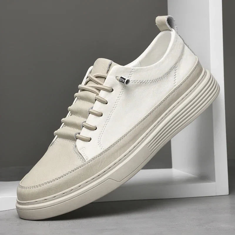 Giuliano Italienska Läder Sneakers