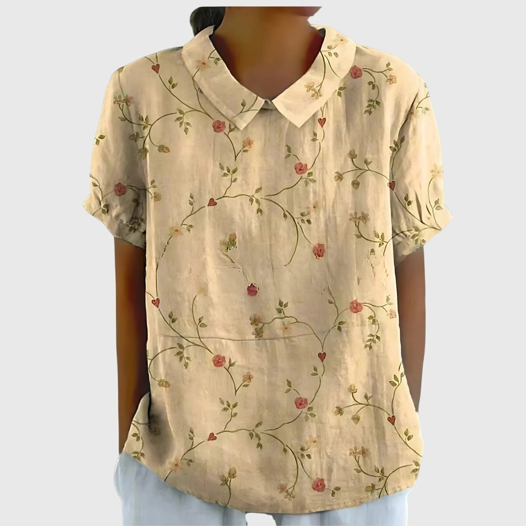 Jenna™ | Blommig Blus