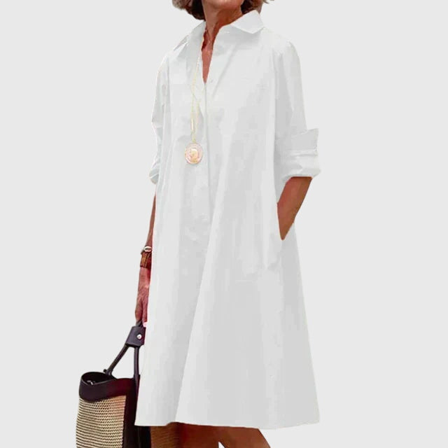 Paige™ - Elegant Klänning Med Fickor
