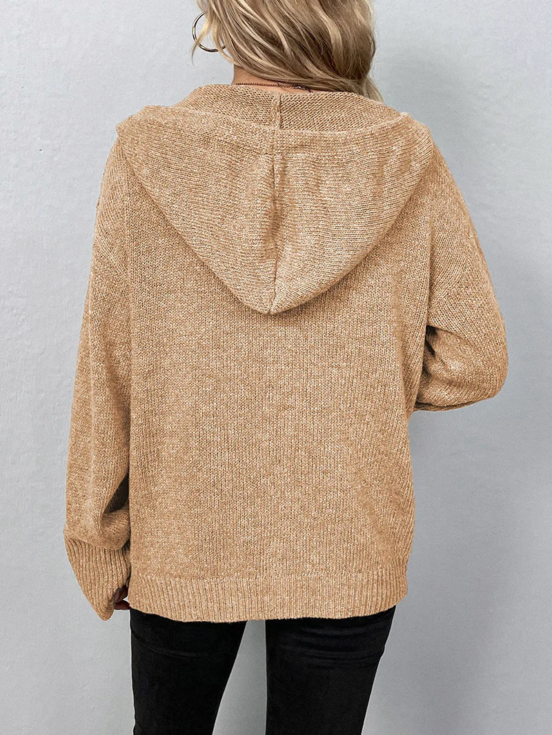 Lydia | Kvinnors Elegant Texturerad Mönster Cardigan
