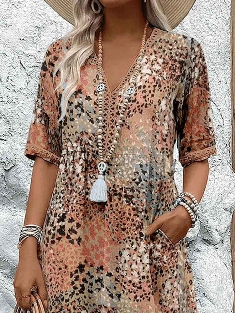 Skyler | Ocean Breeze Summer Midi Dress