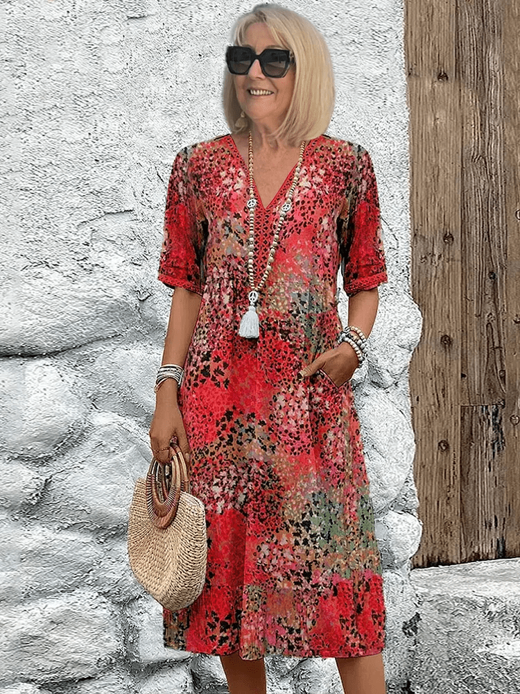 Skyler | Ocean Breeze Summer Midi Dress