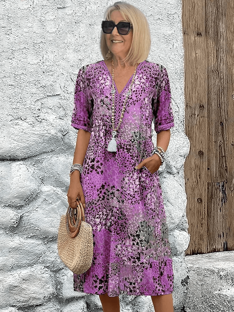 Skyler | Ocean Breeze Summer Midi Dress